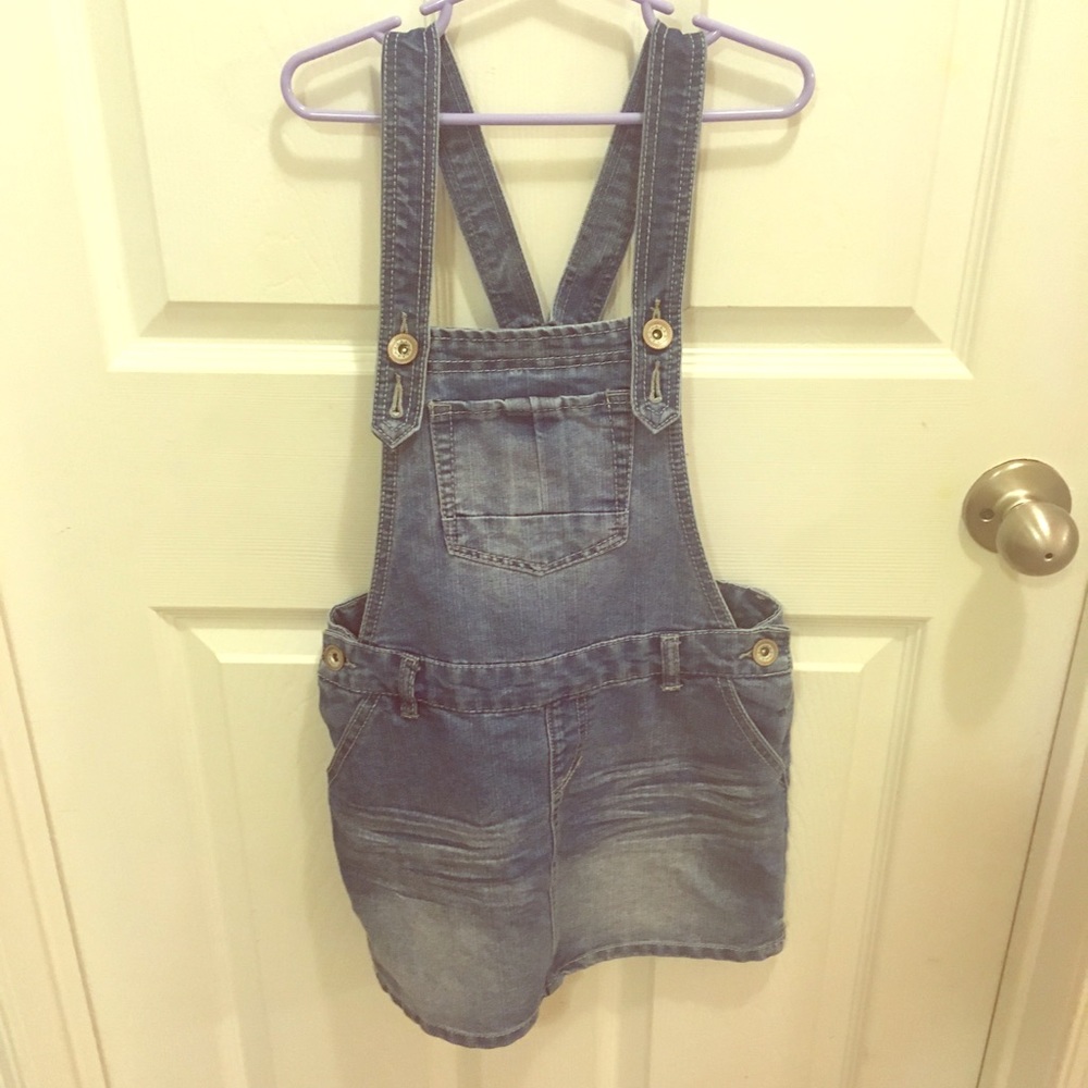 Suspender Jean dress